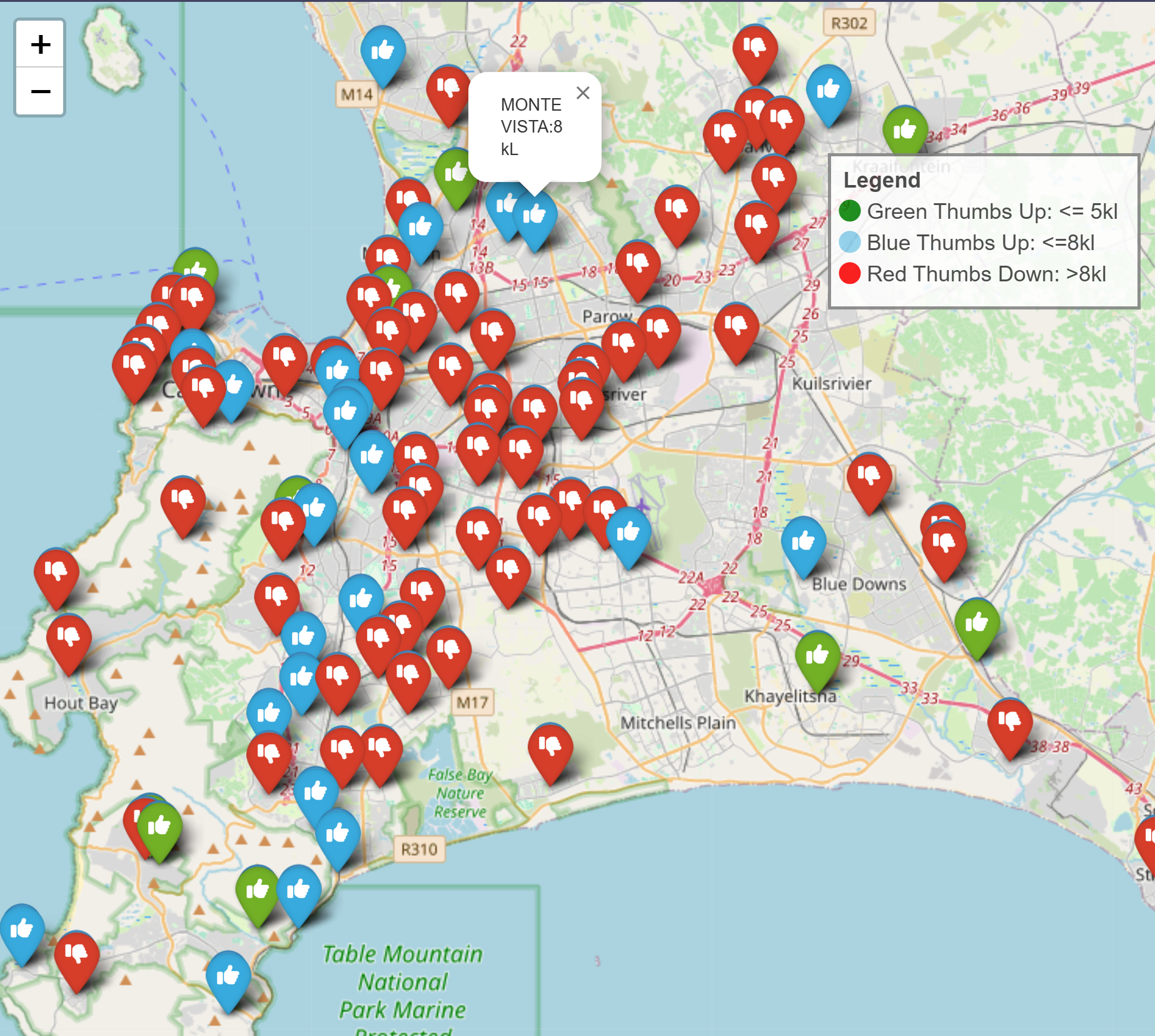 Cape Town Map